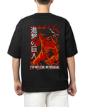 Attack Titan Flame Graphic T-Shirt