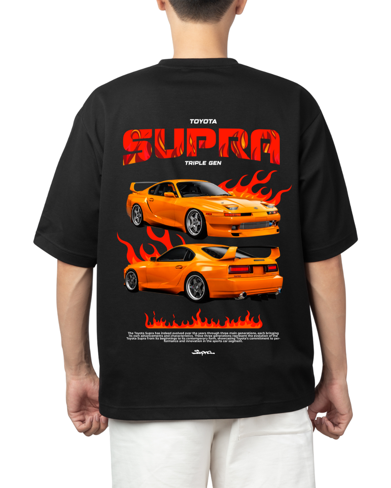 Toyota Supra Triple Gen Graphic T-Shirt