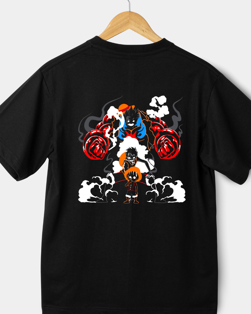 Luffy Evolution Graphic T-Shirt