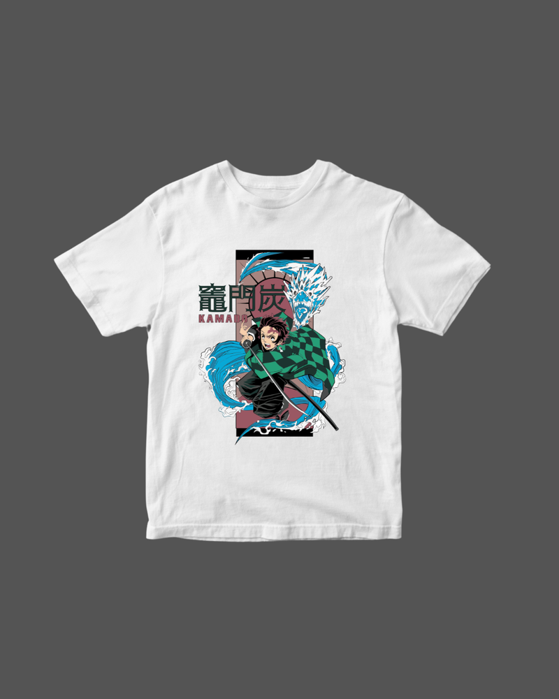 Tanjiro Water Dragon Graphic T-Shirt