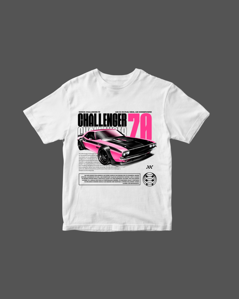 Six Pack Muscle Car Graphic T-Shirt
